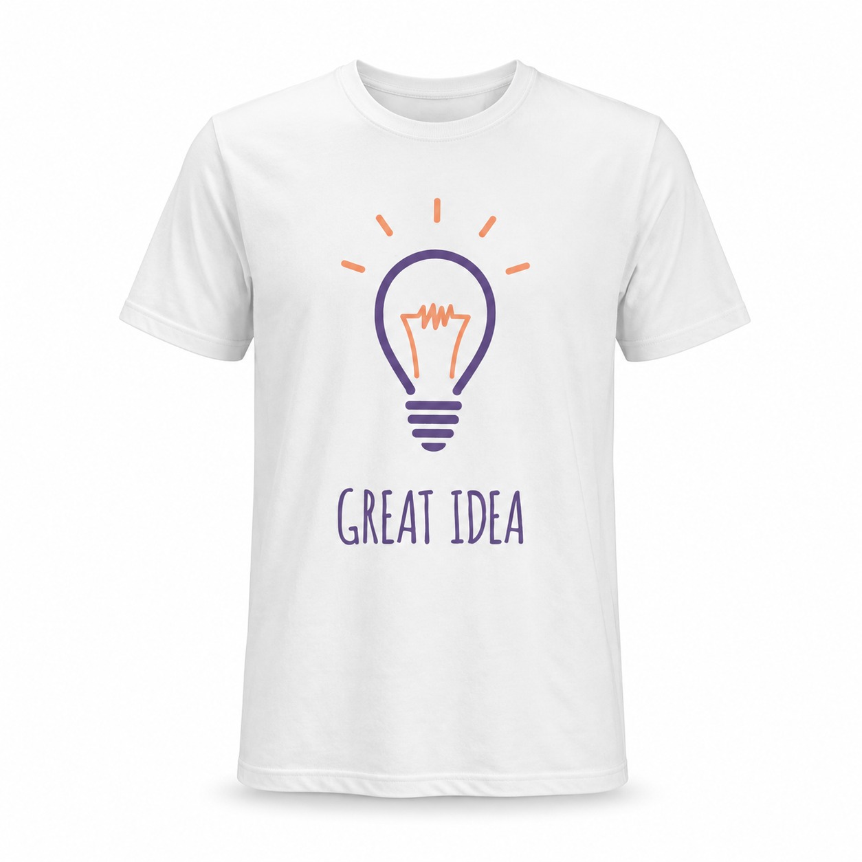 Graphic Printed Tee – Great Idea